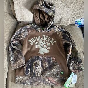 Brand New Toddler John Deere Realtree Camo Hoodie